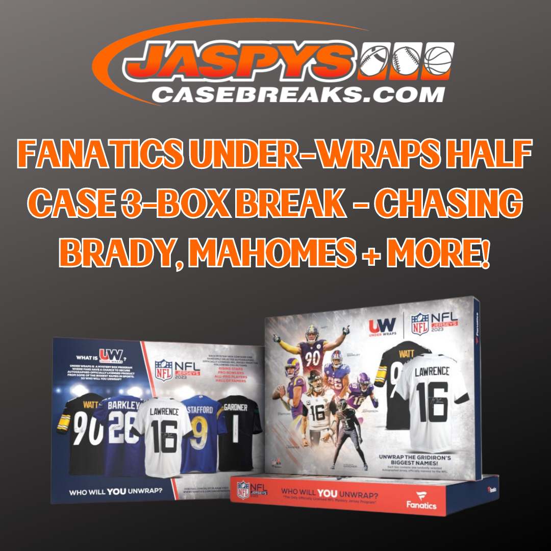 2023 Fanatics Under Wraps Autographed Jersey Box