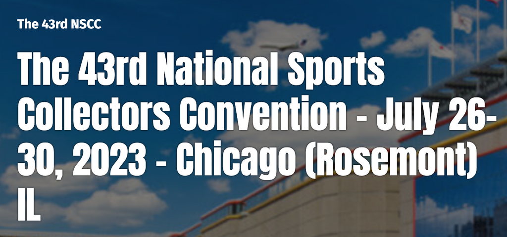 FIND JASPYS AT THE 43rd NATIONAL SPORTS COLLECTORS CONVENTION!