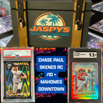 CHASE SKENES CHROME RC /10 + MAHOMES DOWNTOWN! Jaspy's High Roller Mystery Crate #44 *RANDOM HIT*
