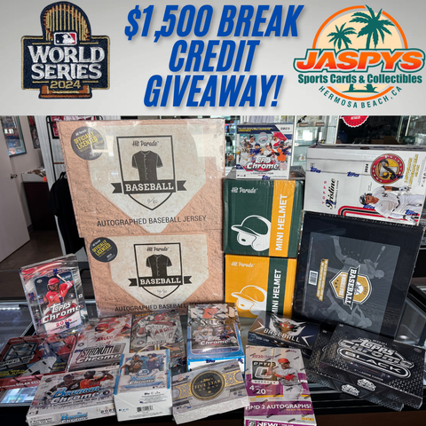 $1,500 BREAK CREDIT GIVEAWAY! Jaspy's 20-Box World Series Baseball Mixer *RT*