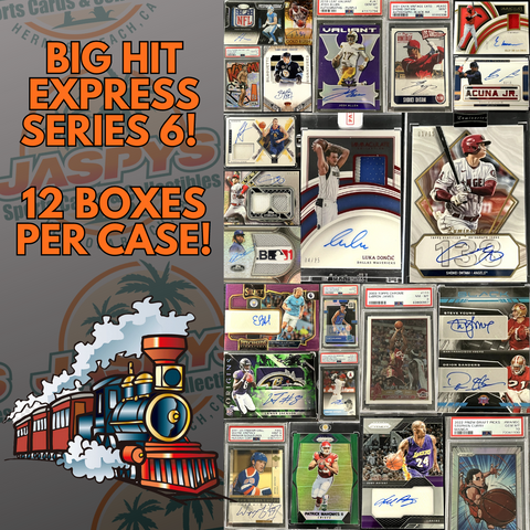 8x FREE SPOTS! Jaspy's Big Hit Express Multi-Sport Series 6 / 12-Box Case Break #18 *3 RANDOM TEAMS EACH*