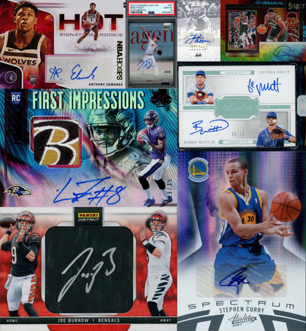 2024 Hit Parade Autographed *TRIPLE* Case Break - 1x LIMITED MLB, 1x LIMITED NFL, 1x LIMITED NBA *RT* #3  (30 TOTAL BOXES)