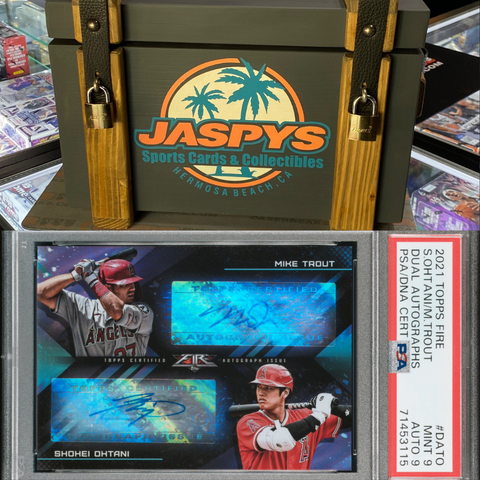 *OHTANI + TROUT DUAL AUTO #/10!* Jaspy's High Roller Mystery Crate #51 *RANDOM HIT* GREAT VALUE!