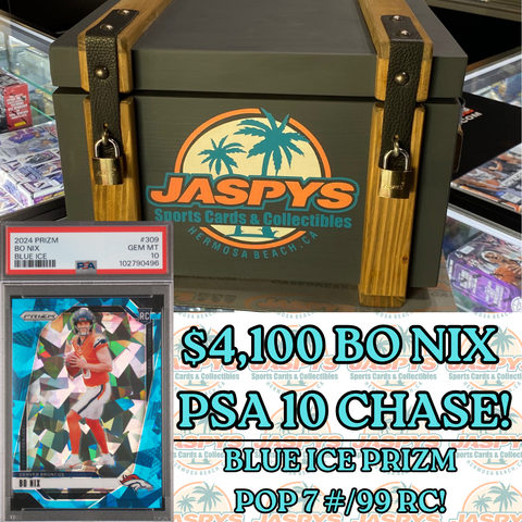$4,100+ BO NIX BLUE ICE PSA 10 PRIZM RC! Jaspy's High Roller Mystery Crate #52 *RANDOM HIT*