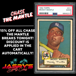 15% OFF CHASE THE MANTLE BREAKS/FILLERS TONIGHT! DISCOUNT SHOWN IN CART!