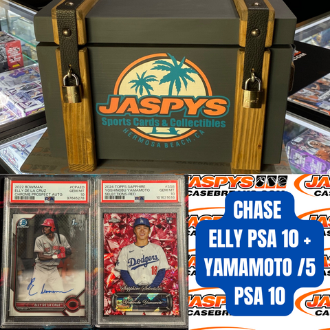 (ALL PSA GRADED) Jaspy's High Roller Mystery Crate #30 *RANDOM HIT* (15 SPOTS) *CHASE ELLY, YAMAMOTO + MORE!