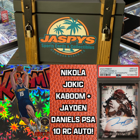JOKIC KABOOM + JAYDEN PSA 10! Jaspy's High Roller Mystery Crate #48 *RANDOM HIT*