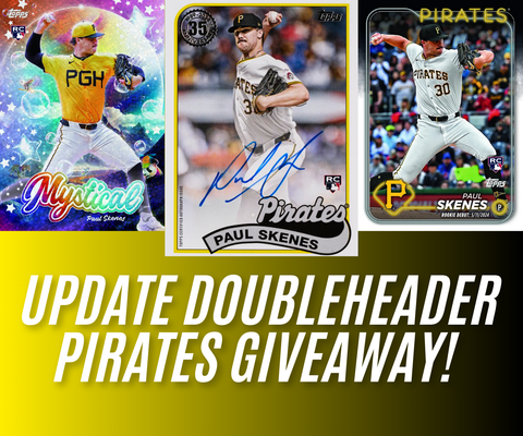 *PIRATES GIVEAWAY* 2024 Topps Update Baseball Doubleheader - 1x JUMBO CASE, 1x HOBBY CASE *PYT* #3