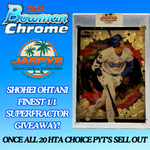 OHTANI SUPERFRACTOR GIVEAWAY! 2024 Bowman Chrome HTA Choice 12-Box Case Break #18 *PYT*