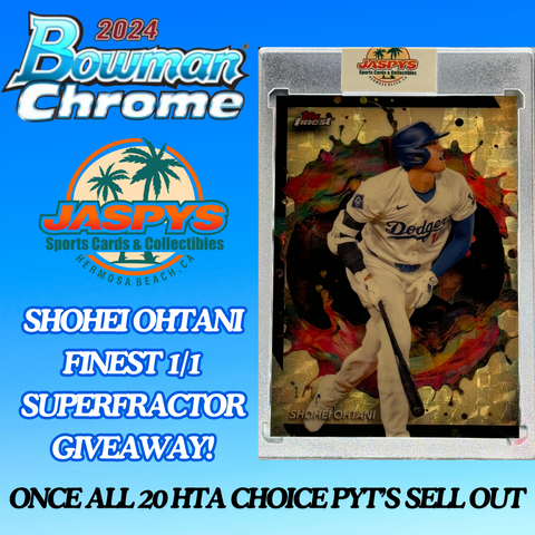 OHTANI SUPERFRACTOR GIVEAWAY! 2024 Bowman Chrome HTA Choice 12-Box Case Break #19 *PYT*