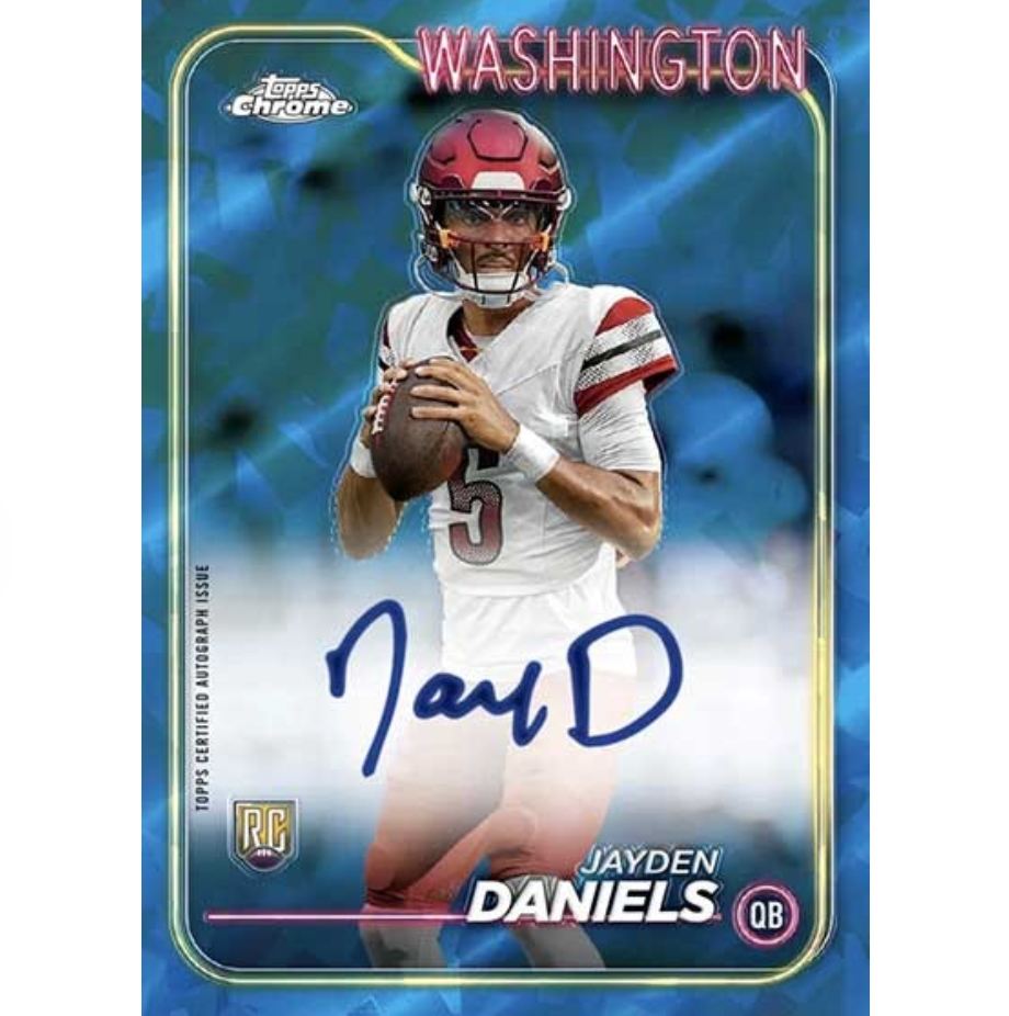 2024 Topps Chrome Sapphire Football 5-Box Break #1 *PYT