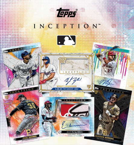 2024 Topps Inception Baseball 4-Box 1/2 Case Break #1 *2 RT EACH*