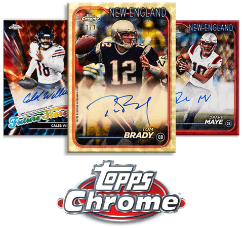 2024 Topps Chrome Football Breaker Delight 10-Box Case Break #1 *PYT* (WED)