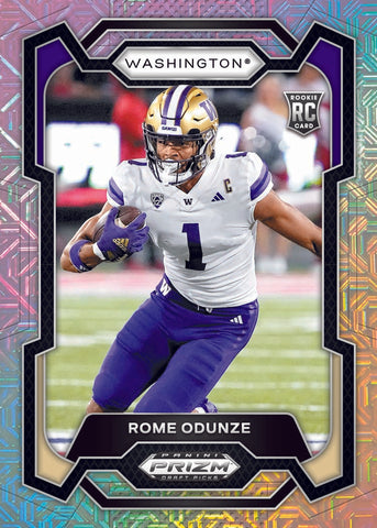 *STEAL PRICES* 2024 Panini Prizm Collegiate Draft Football Hobby 8-Box 1/2 Case Break *PYT* #1