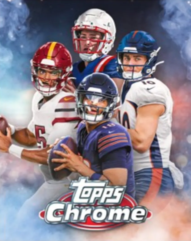 *PATS GIVEN AWAY NEED 2+ TEAMS* 2024 Topps Chrome Football Mega 20-Box Case Break #1 *PYT* (WED)